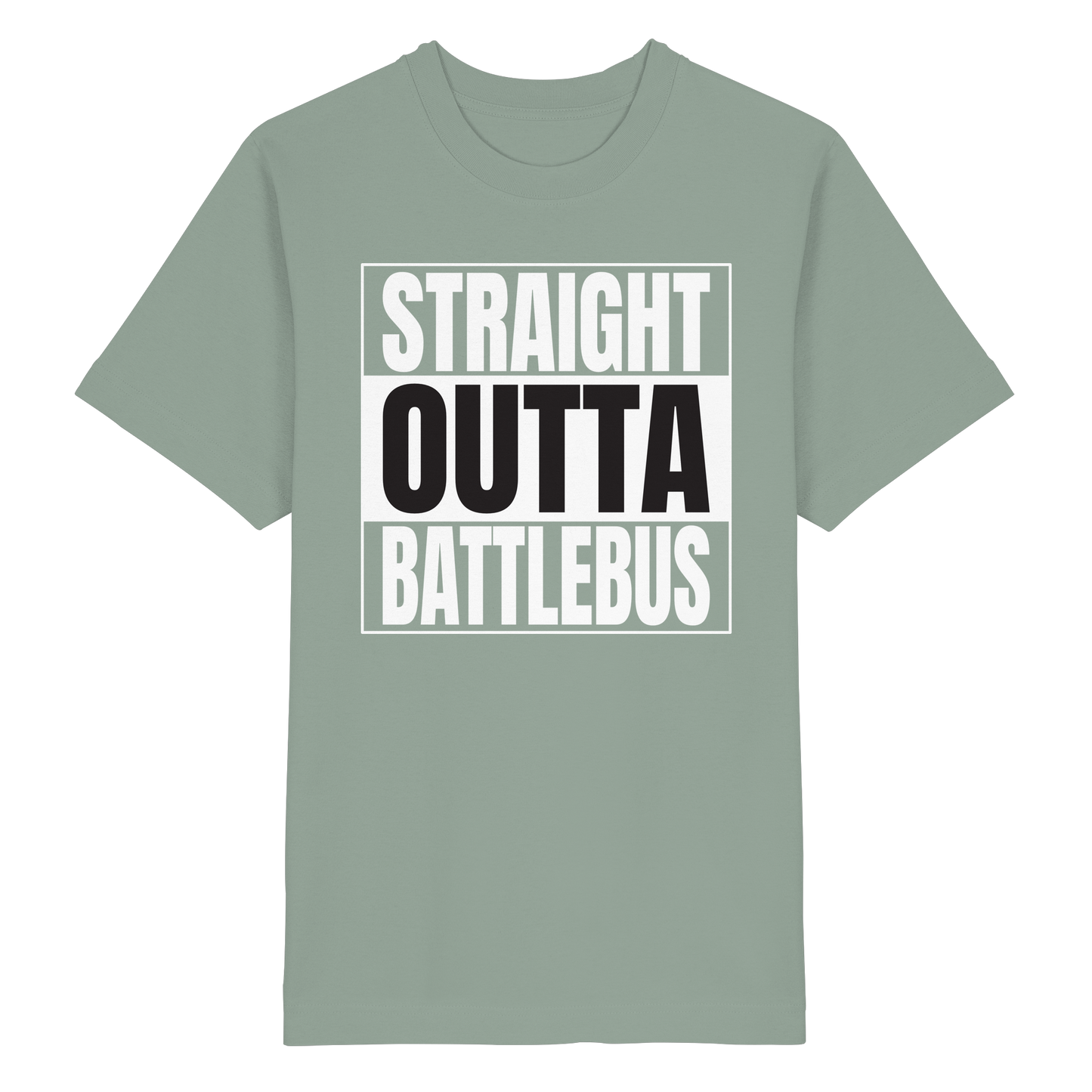 Trashball "Straight Outta Battlebus" - Heavy Oversized Organic Shirt