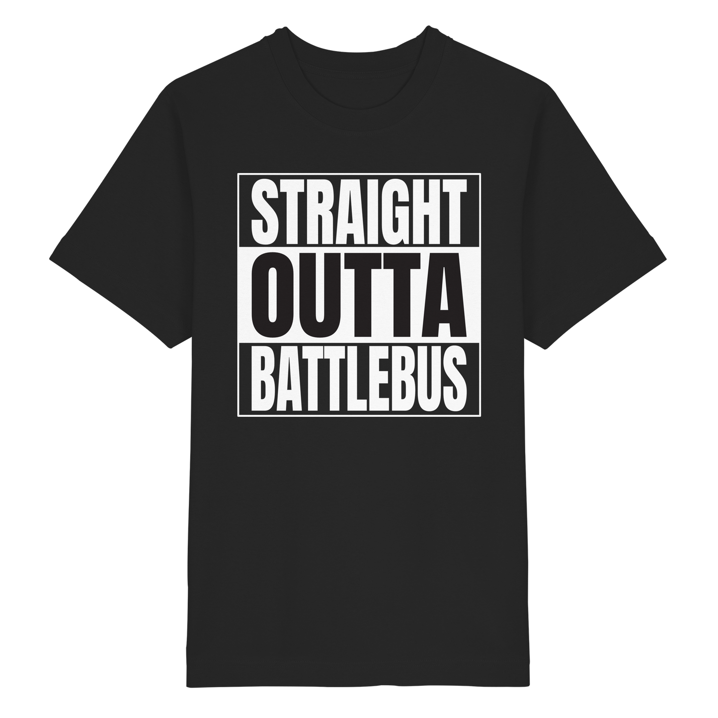 Trashball "Straight Outta Battlebus" - Heavy Oversized Organic Shirt
