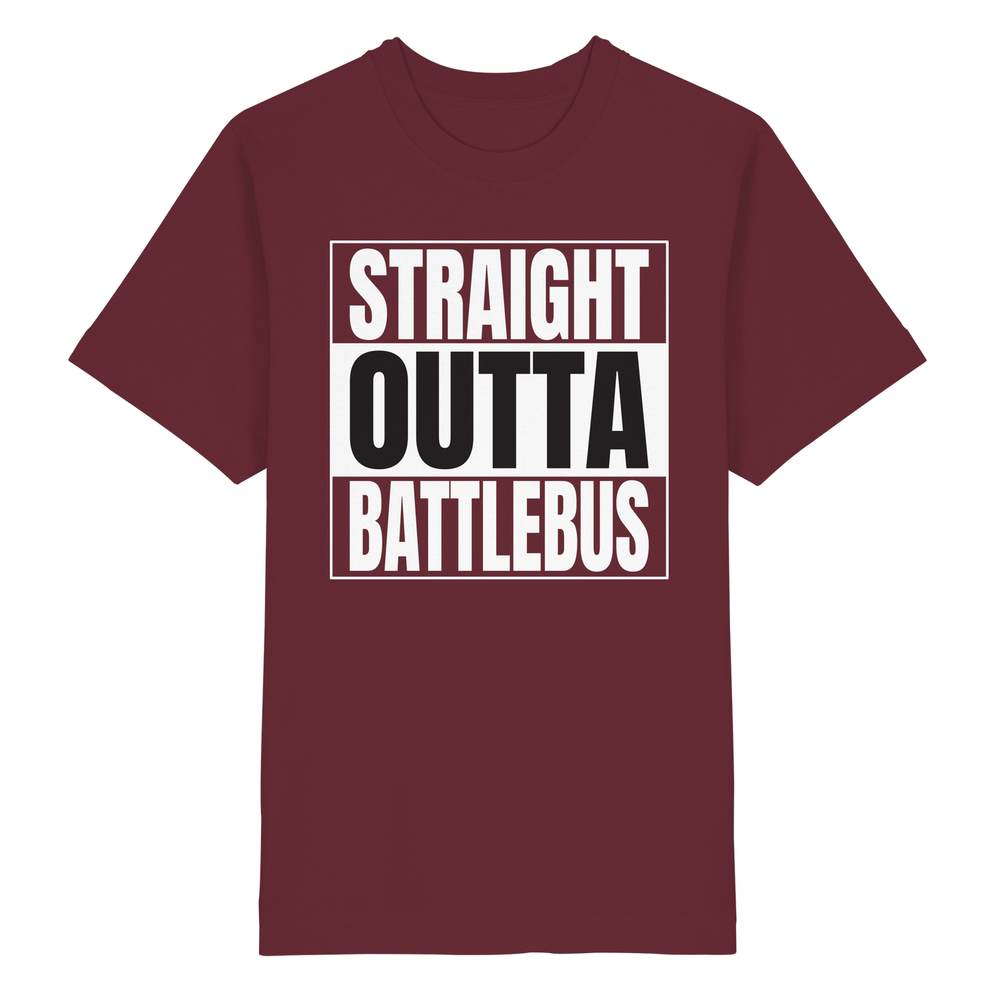 Trashball "Straight Outta Battlebus" - Heavy Oversized Organic Shirt