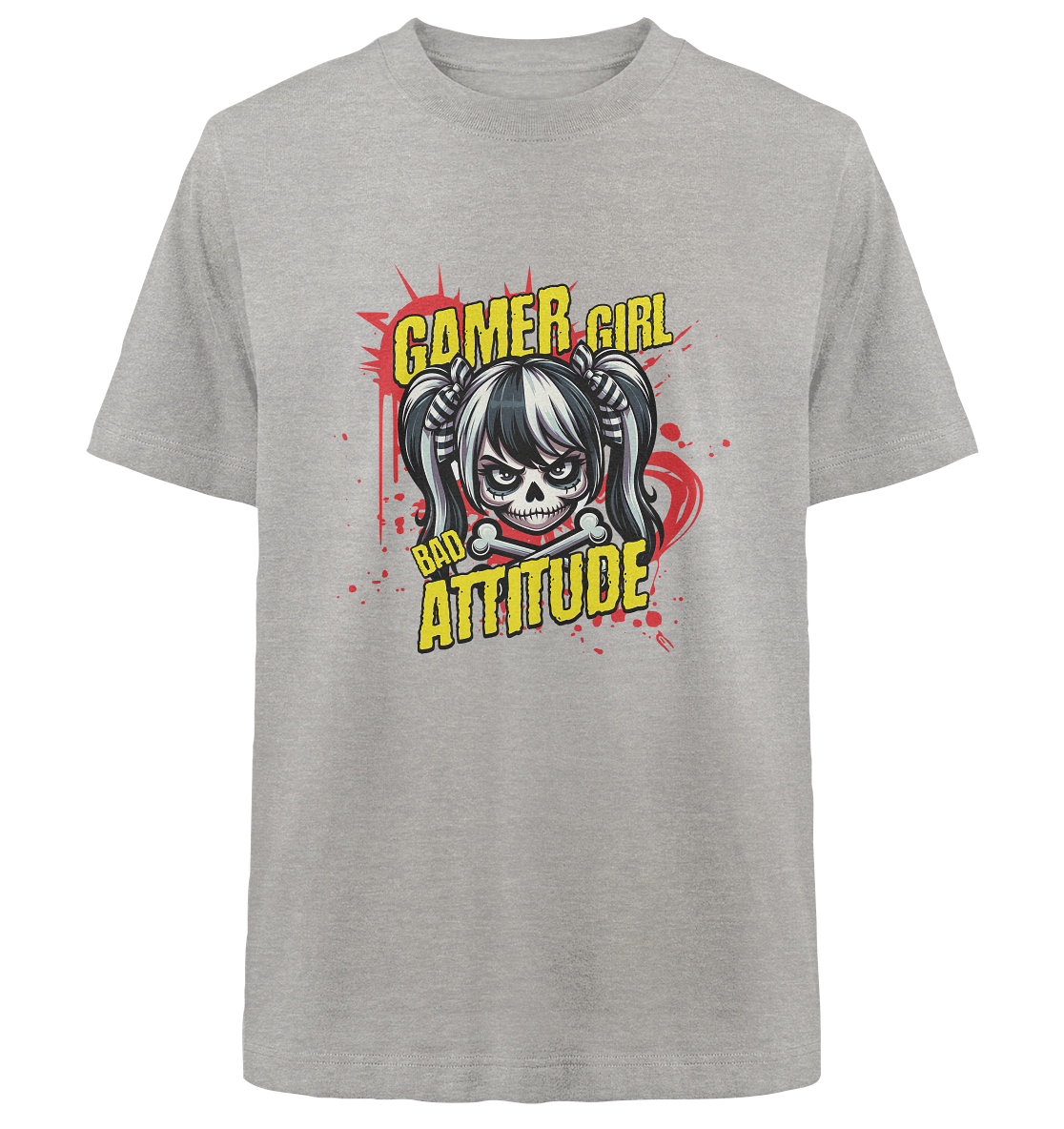 Trashball "Gamer Girl" - Heavy Oversized Organic Shirt