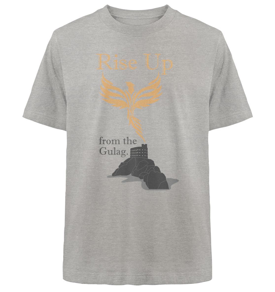 Trashball "Rise Up" - Heavy Oversized Organic Shirt