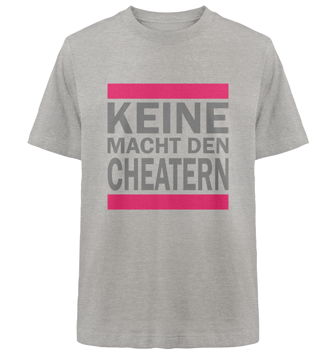 Trashball "Keine Macht den Cheatern" - Heavy Oversized Organic Shirt