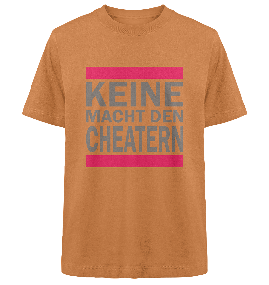 Trashball "Keine Macht den Cheatern" - Heavy Oversized Organic Shirt