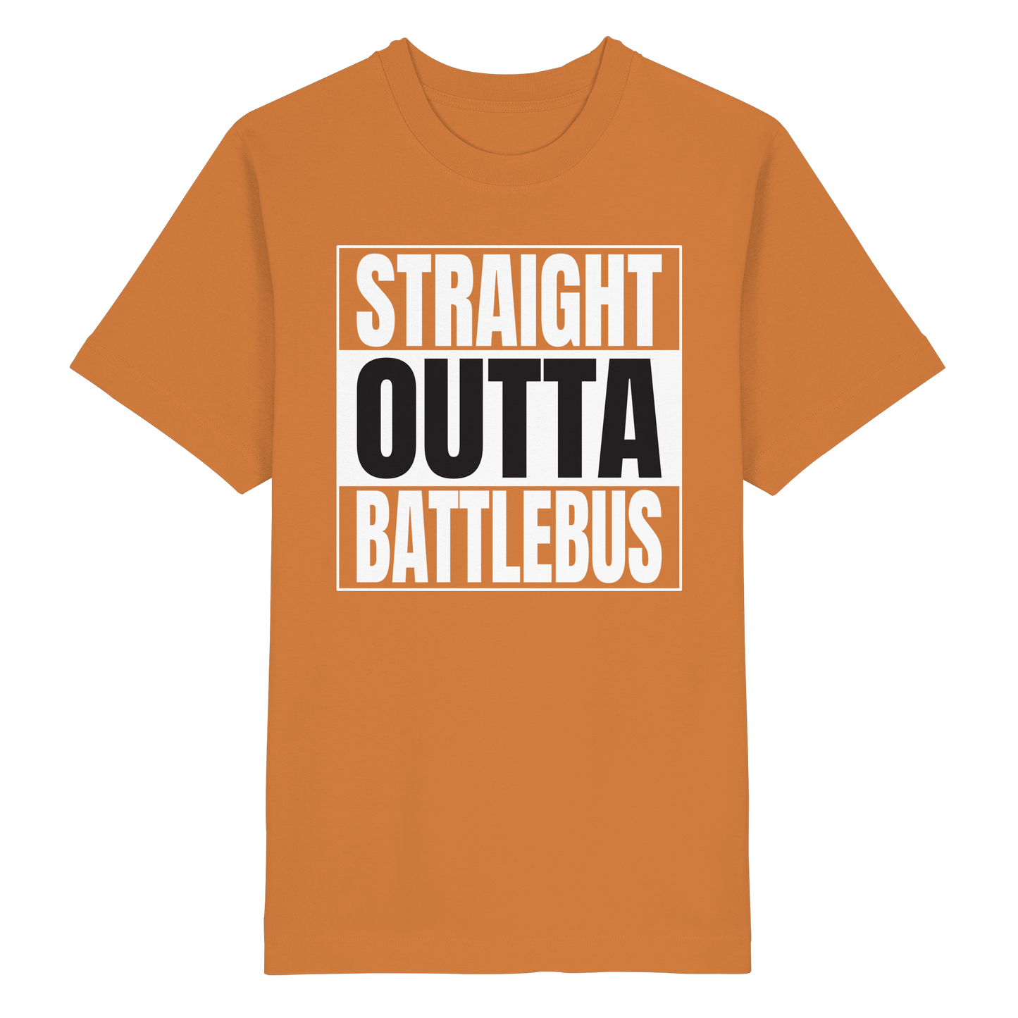 Trashball "Straight Outta Battlebus" - Heavy Oversized Organic Shirt