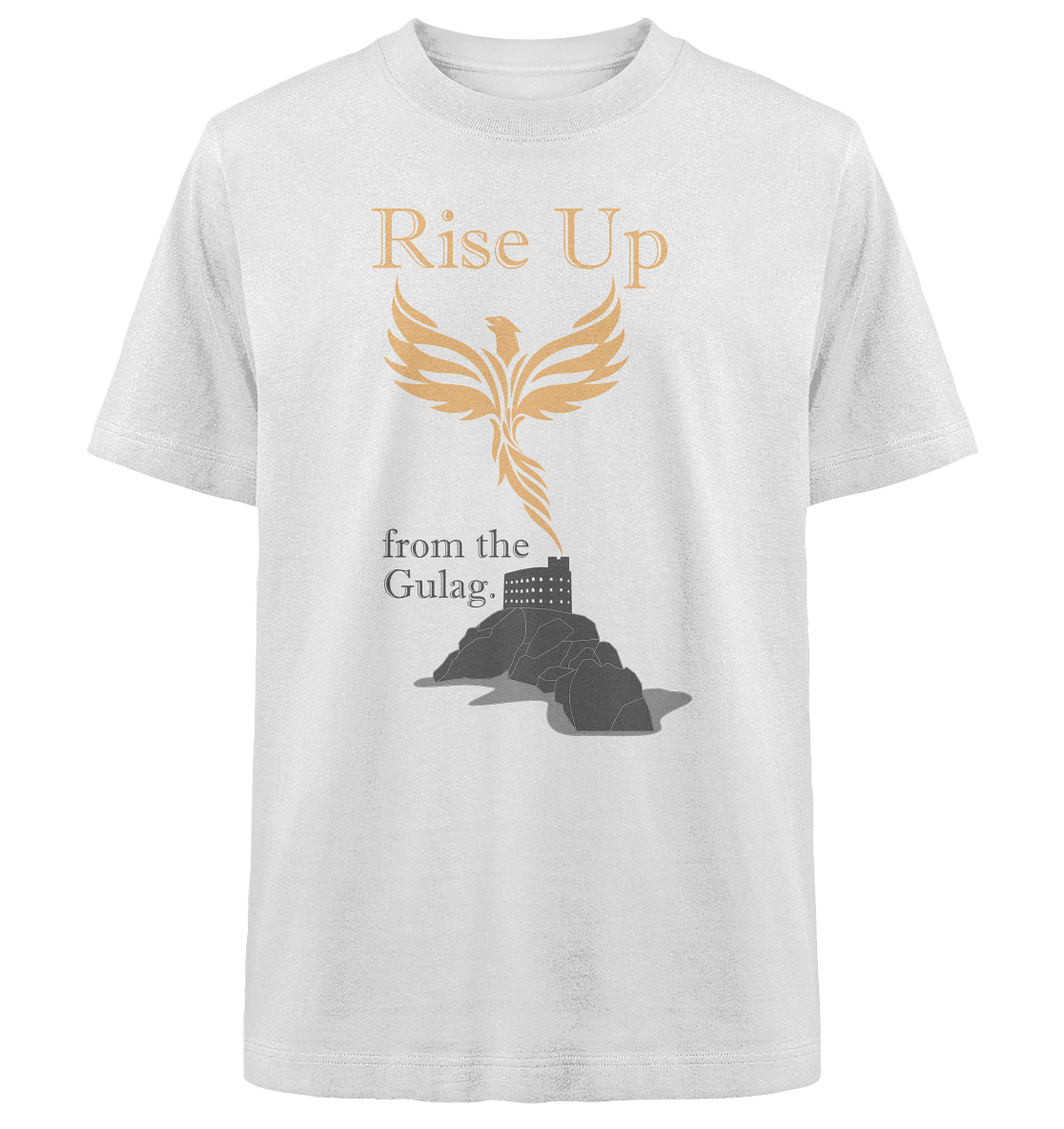 Trashball "Rise Up" - Heavy Oversized Organic Shirt