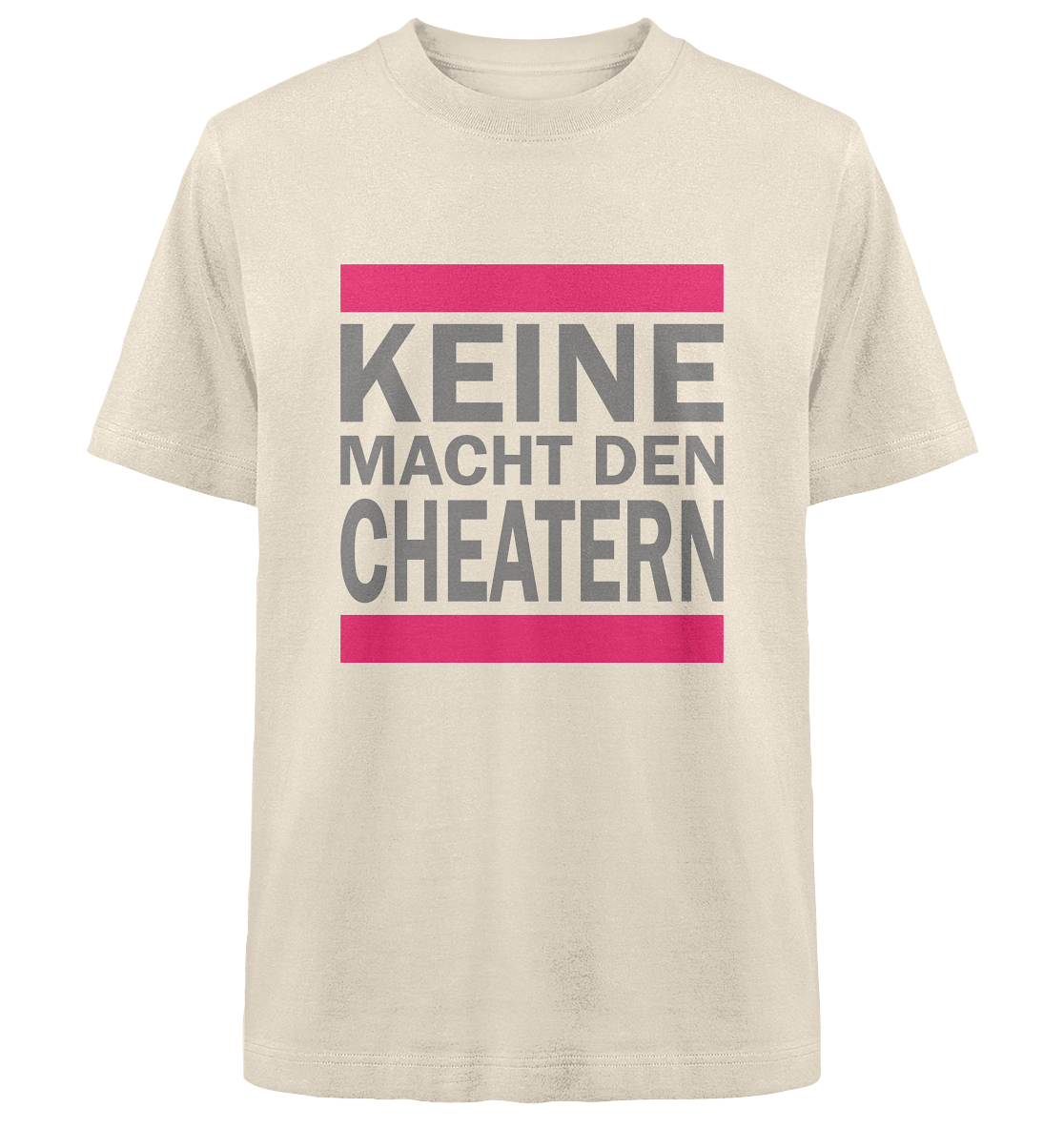 Trashball "Keine Macht den Cheatern" - Heavy Oversized Organic Shirt