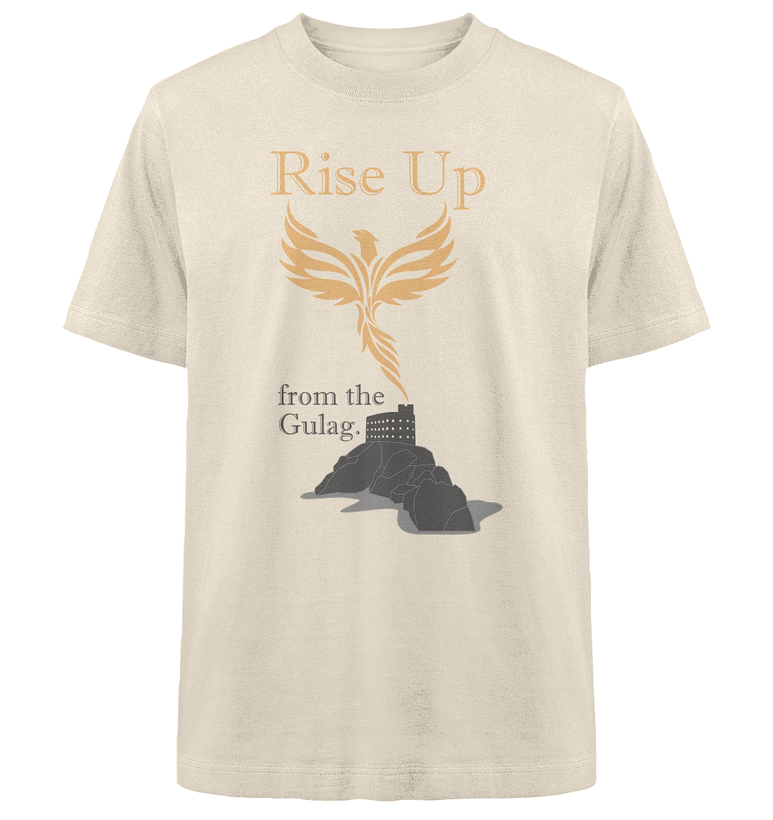 Trashball "Rise Up" - Heavy Oversized Organic Shirt