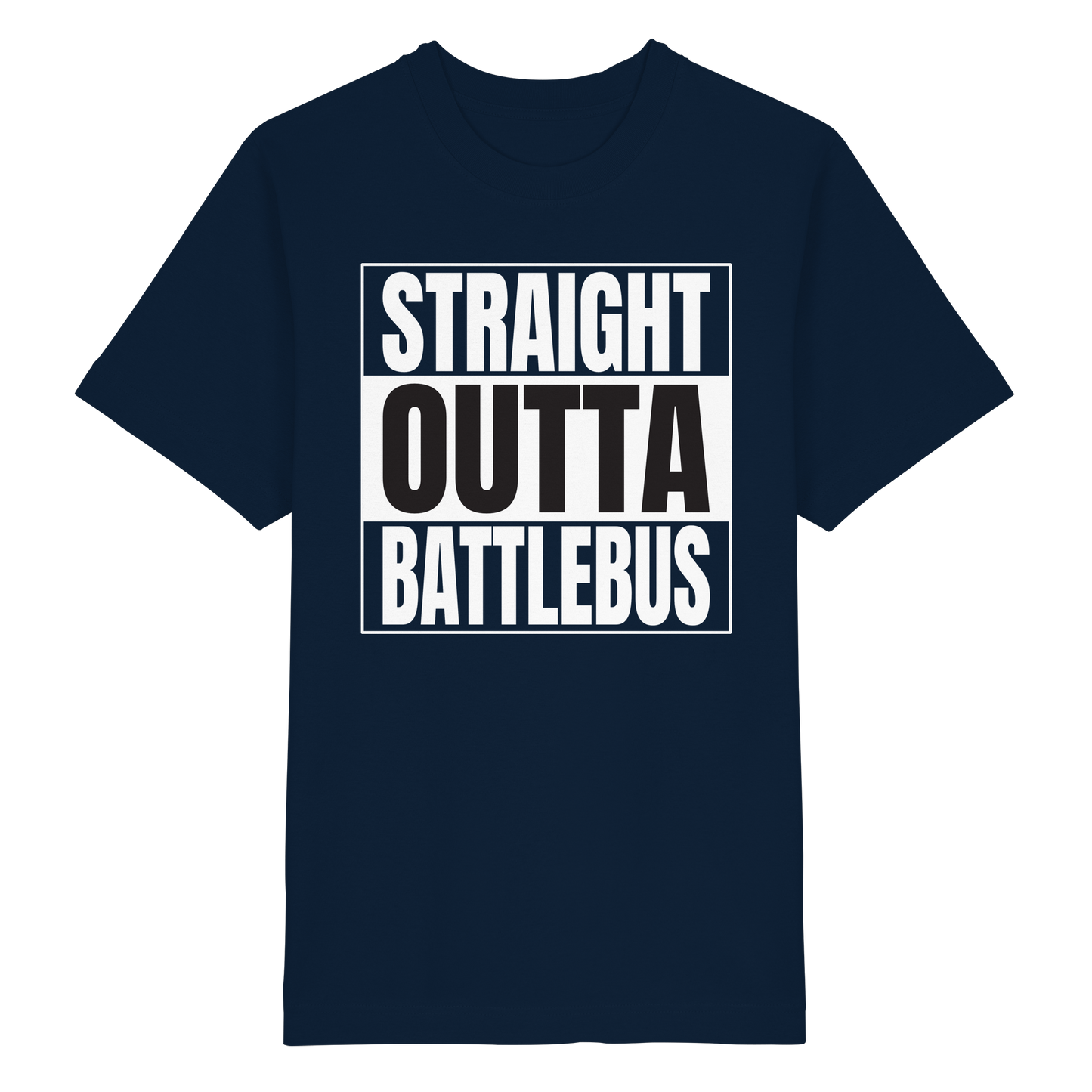 Trashball "Straight Outta Battlebus" - Heavy Oversized Organic Shirt