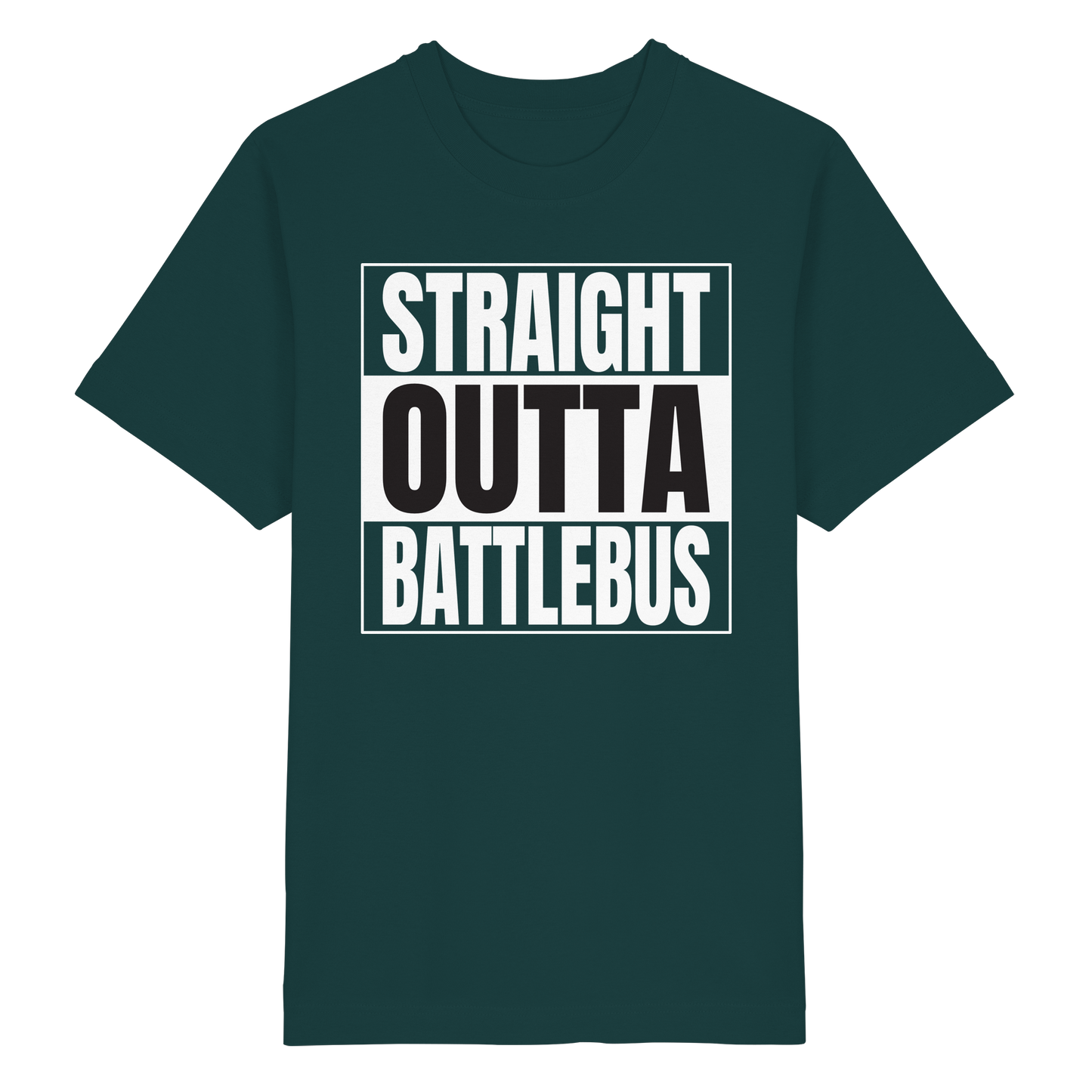 Trashball "Straight Outta Battlebus" - Heavy Oversized Organic Shirt