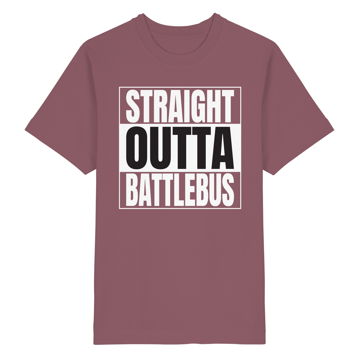 Trashball "Straight Outta Battlebus" - Heavy Oversized Organic Shirt