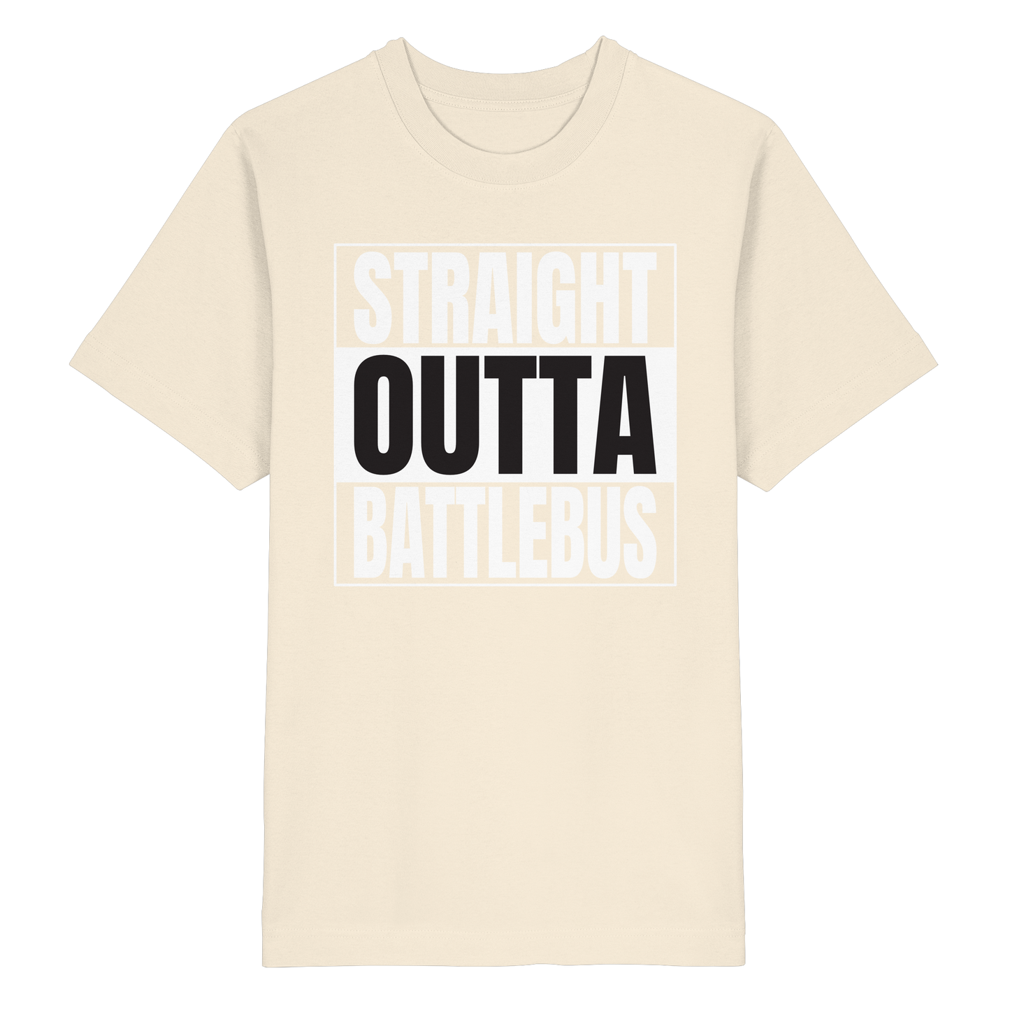 Trashball "Straight Outta Battlebus" - Heavy Oversized Organic Shirt