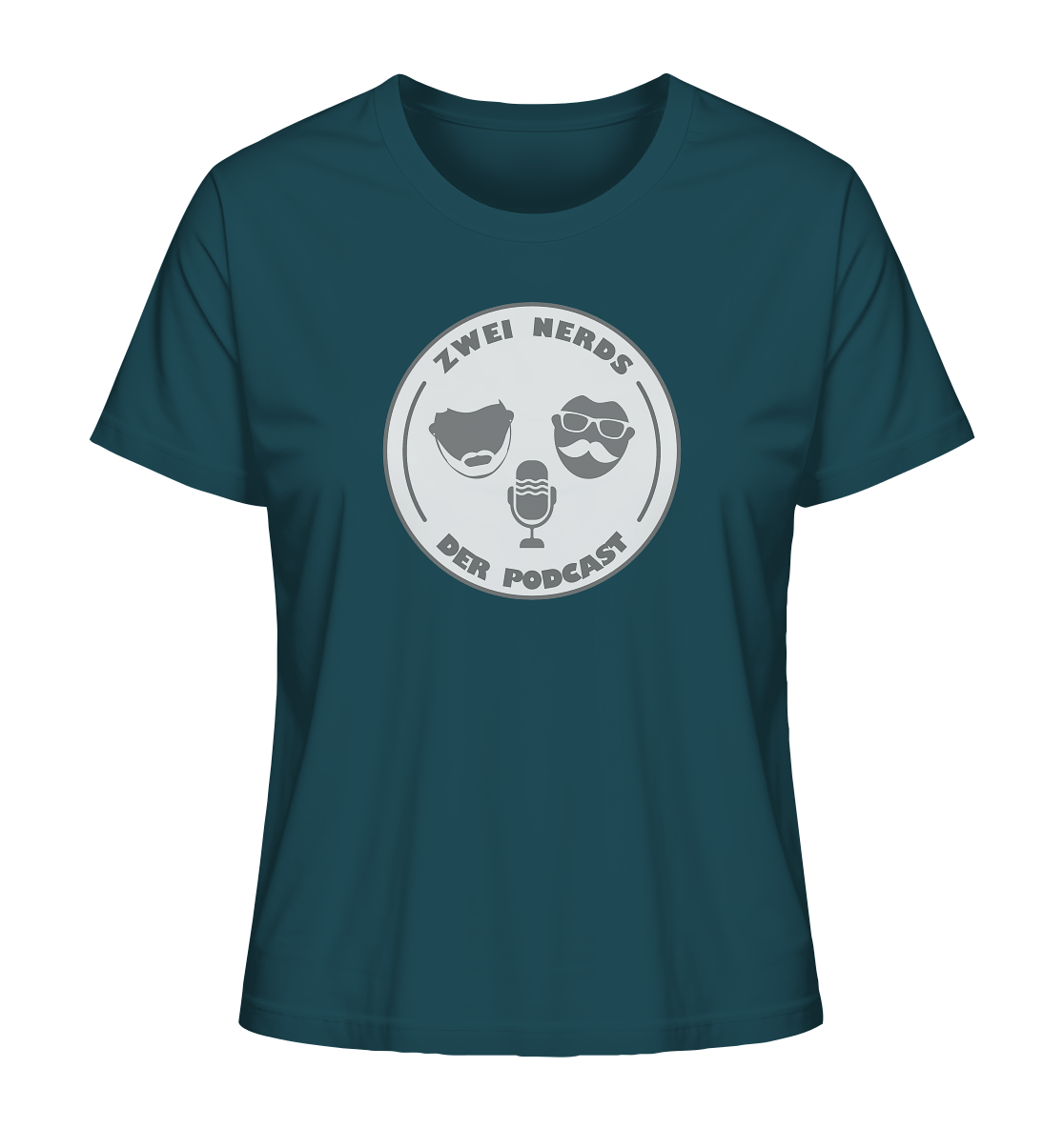 Trashball "Zwei Nerds Logo" - Ladies Organic Shirt