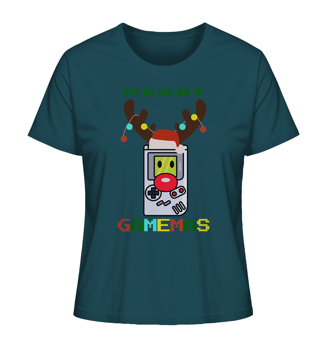 Trashball "Merry Gamemas" - Ladies Organic Shirt
