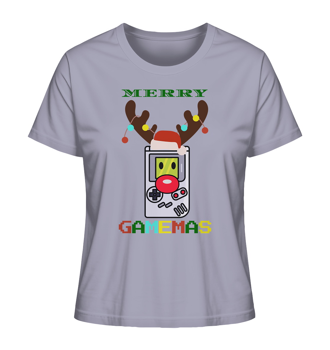 Trashball "Merry Gamemas" - Ladies Organic Shirt