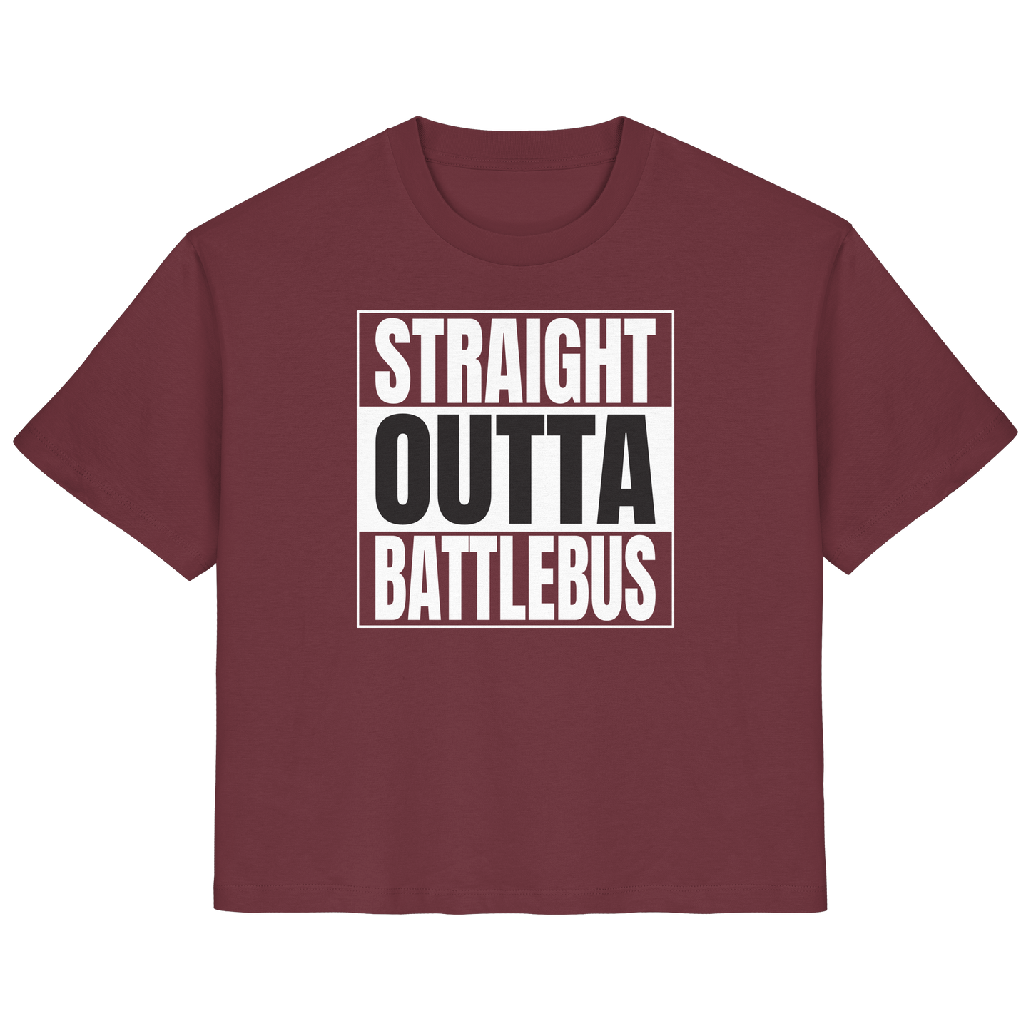 Trashball "Straight Outta Battlebus" - Ladies Organic Shirt