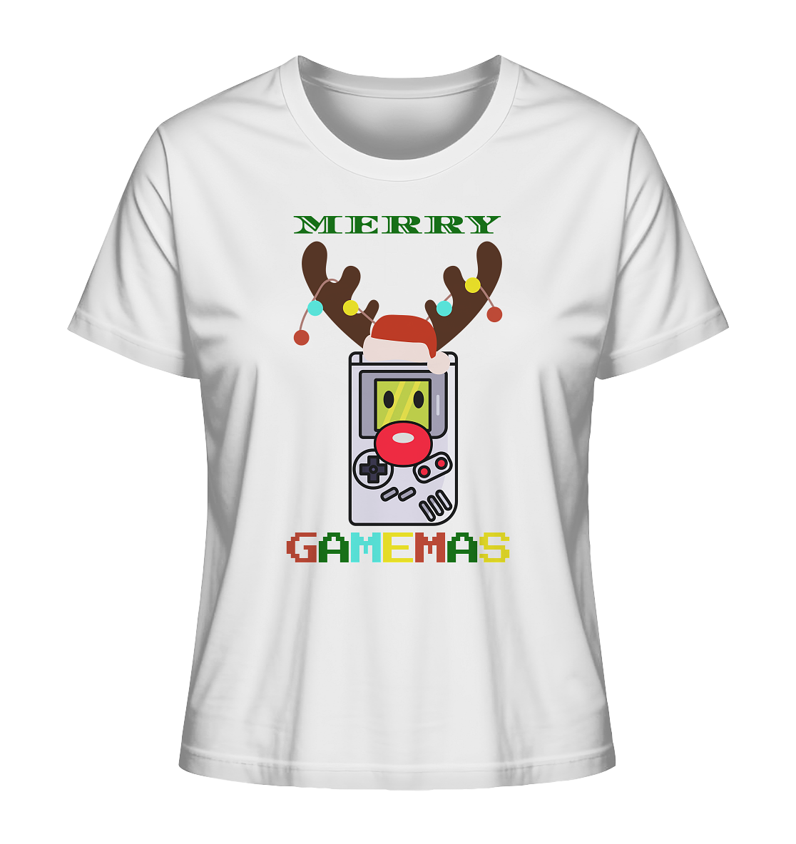 Trashball "Merry Gamemas" - Ladies Organic Shirt