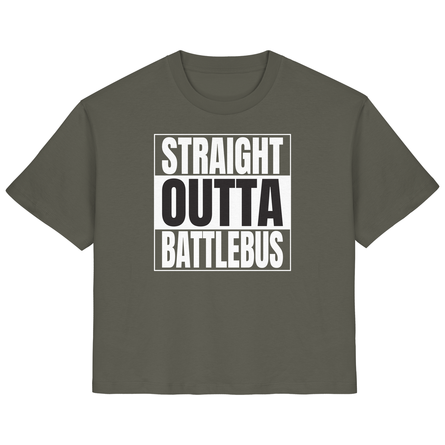 Trashball "Straight Outta Battlebus" - Ladies Organic Shirt