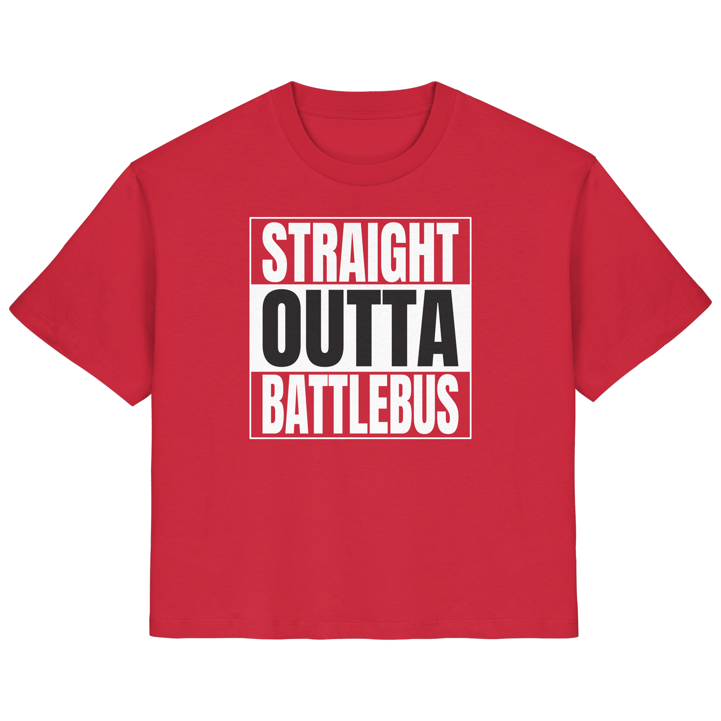 Trashball "Straight Outta Battlebus" - Ladies Organic Shirt