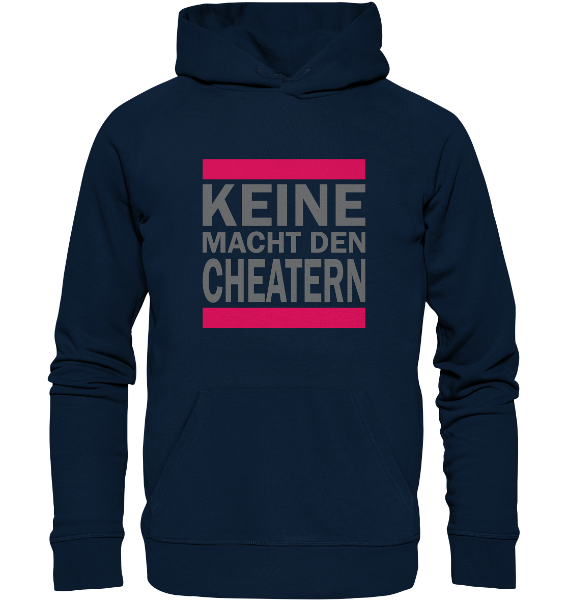 Trashball "Keine Macht den Cheatern" - Organic Hoodie