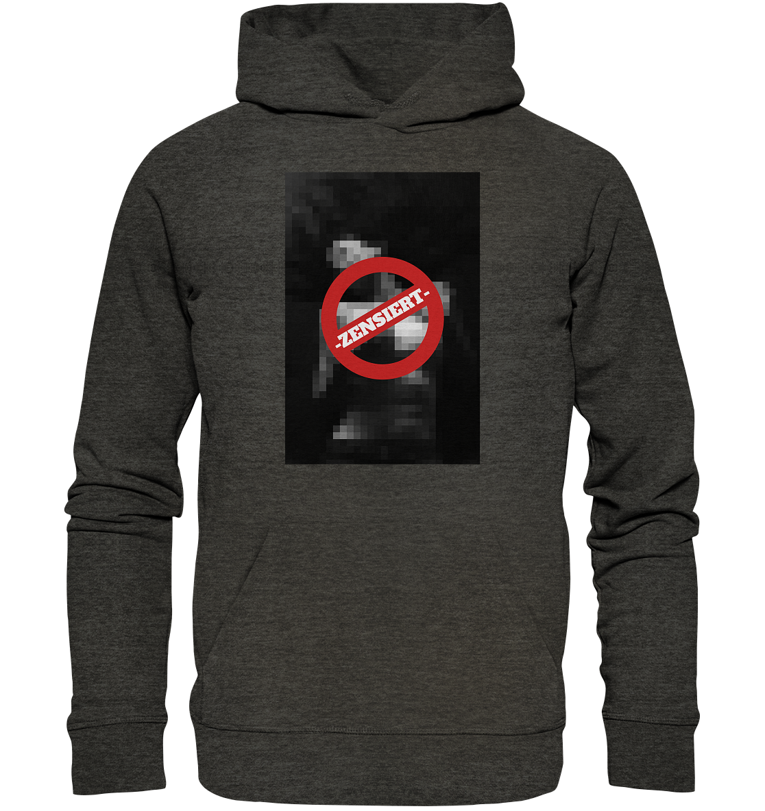 Trashball "Zensiert" - Organic Hoodie
