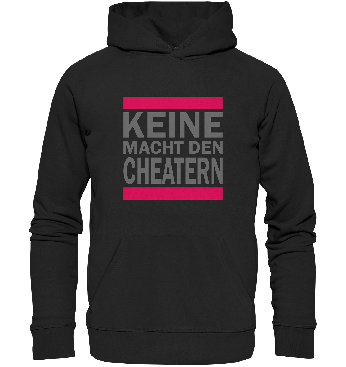 Trashball "Keine Macht den Cheatern" - Organic Hoodie