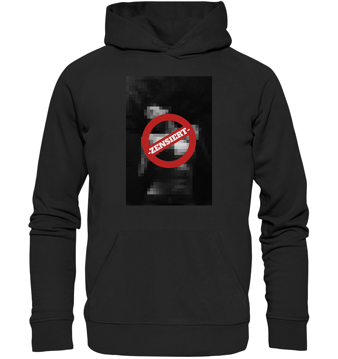 Trashball "Zensiert" - Organic Hoodie
