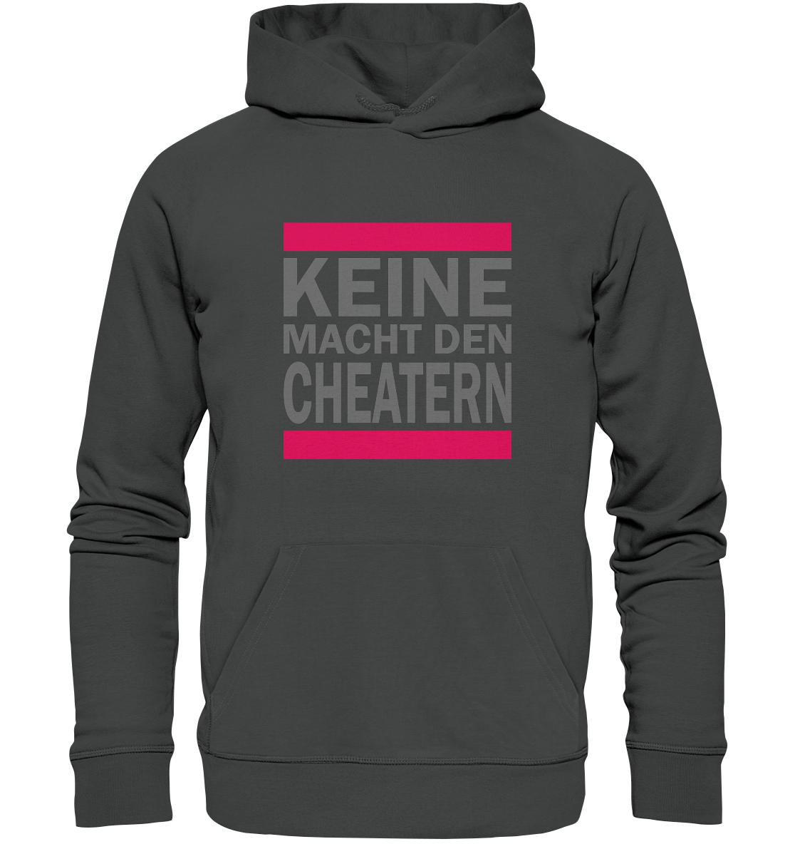 Trashball "Keine Macht den Cheatern" - Organic Hoodie