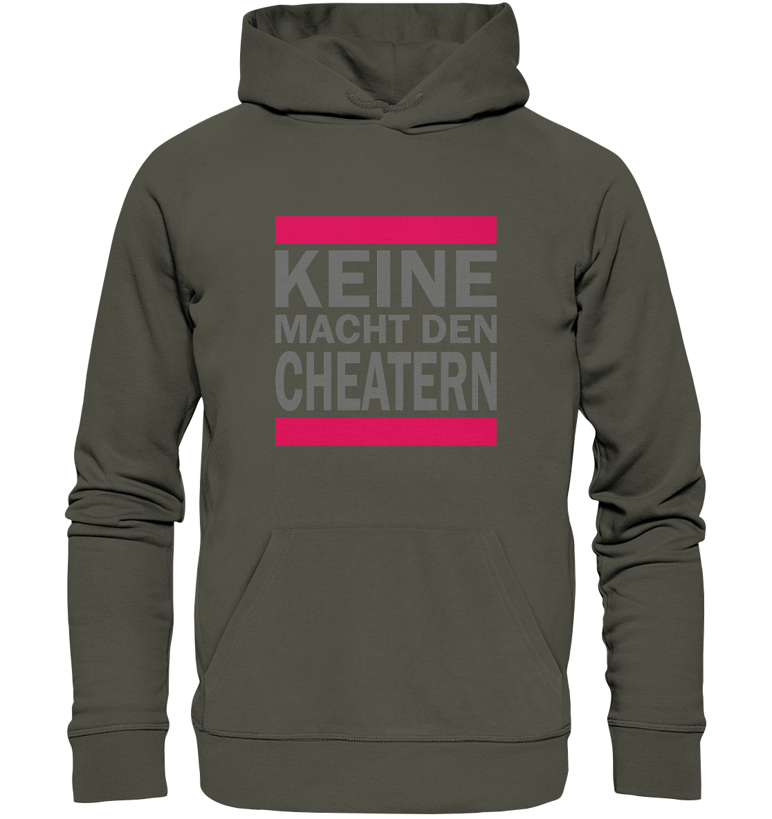 Trashball "Keine Macht den Cheatern" - Organic Hoodie