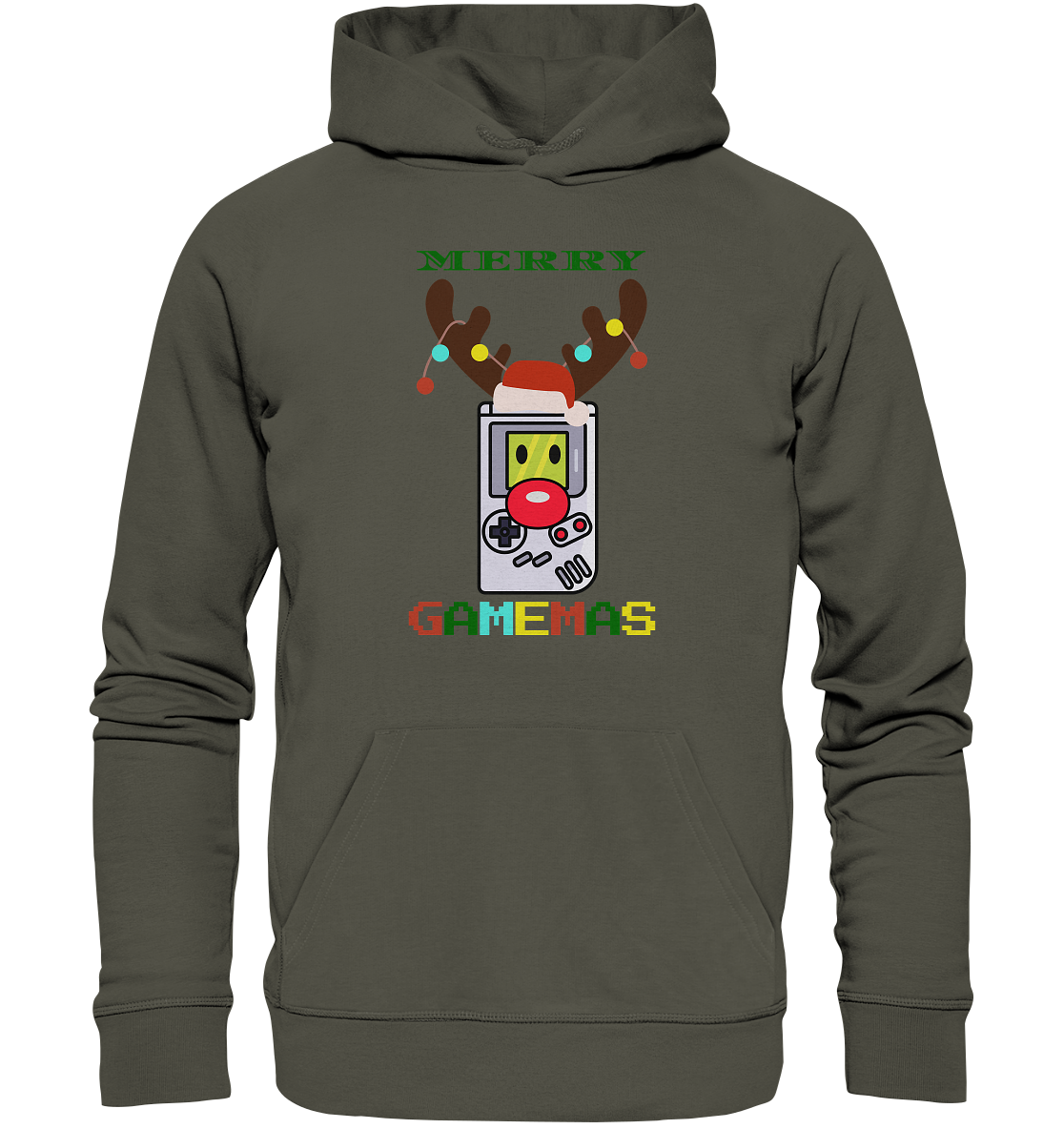 Trashball "Merry Gamemas" - Organic Hoodie