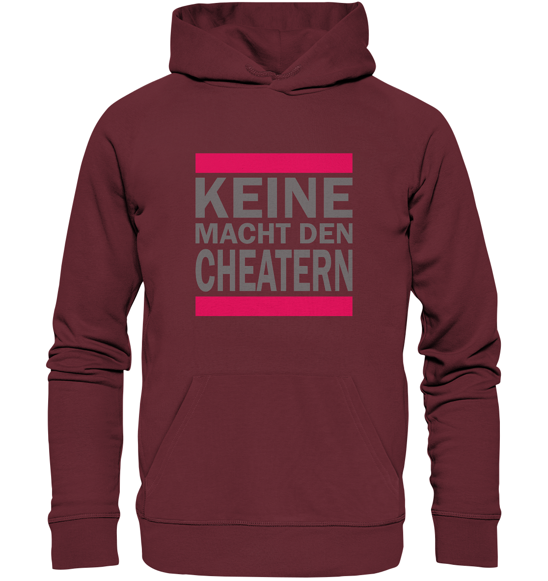 Trashball "Keine Macht den Cheatern" - Organic Hoodie