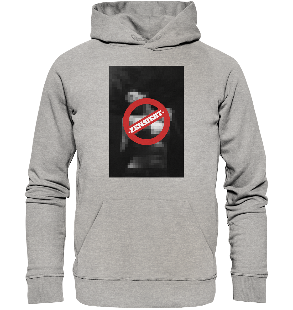 Trashball "Zensiert" - Organic Hoodie