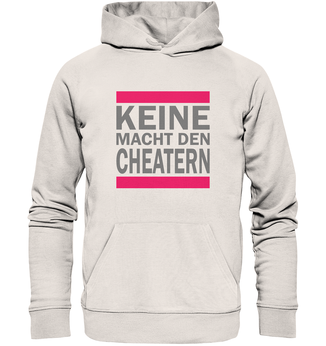 Trashball "Keine Macht den Cheatern" - Organic Hoodie