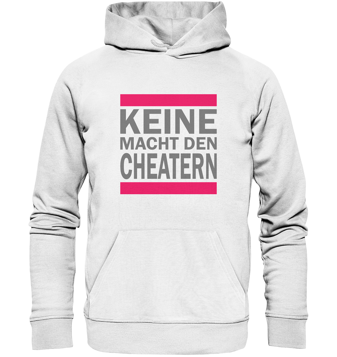 Trashball "Keine Macht den Cheatern" - Organic Hoodie