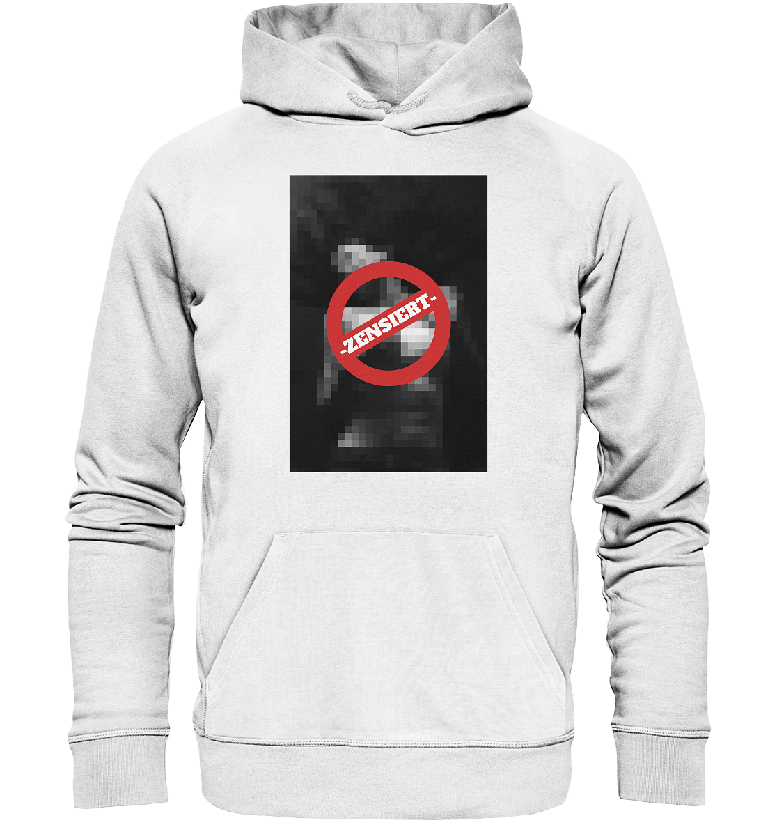Trashball "Zensiert" - Organic Hoodie