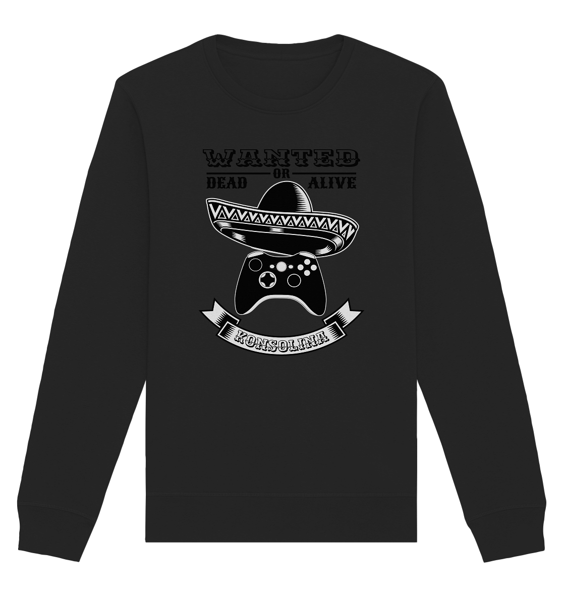 Trashball "Konsolina" - Organic Unisex Sweatshirt