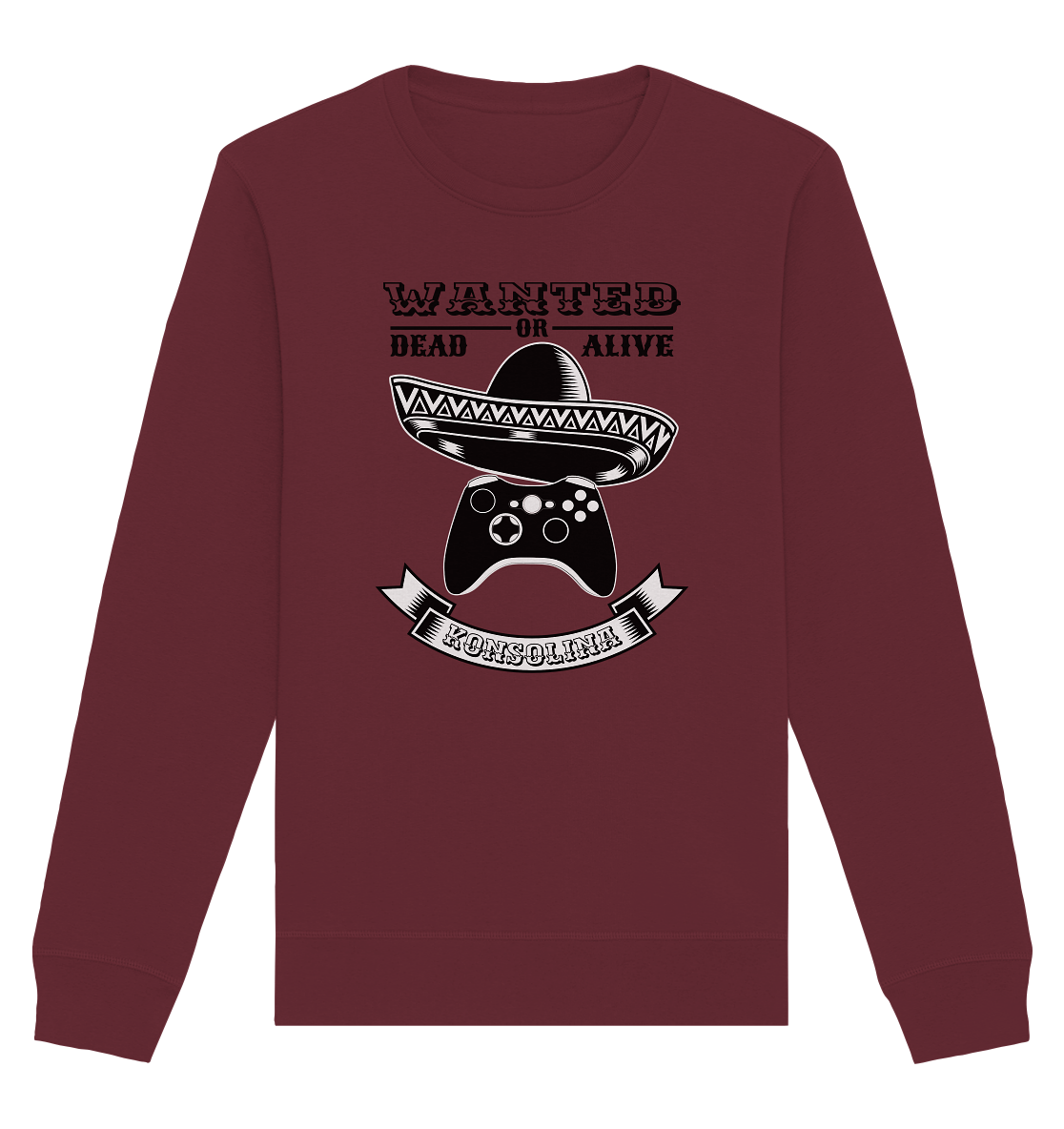 Trashball "Konsolina" - Organic Unisex Sweatshirt
