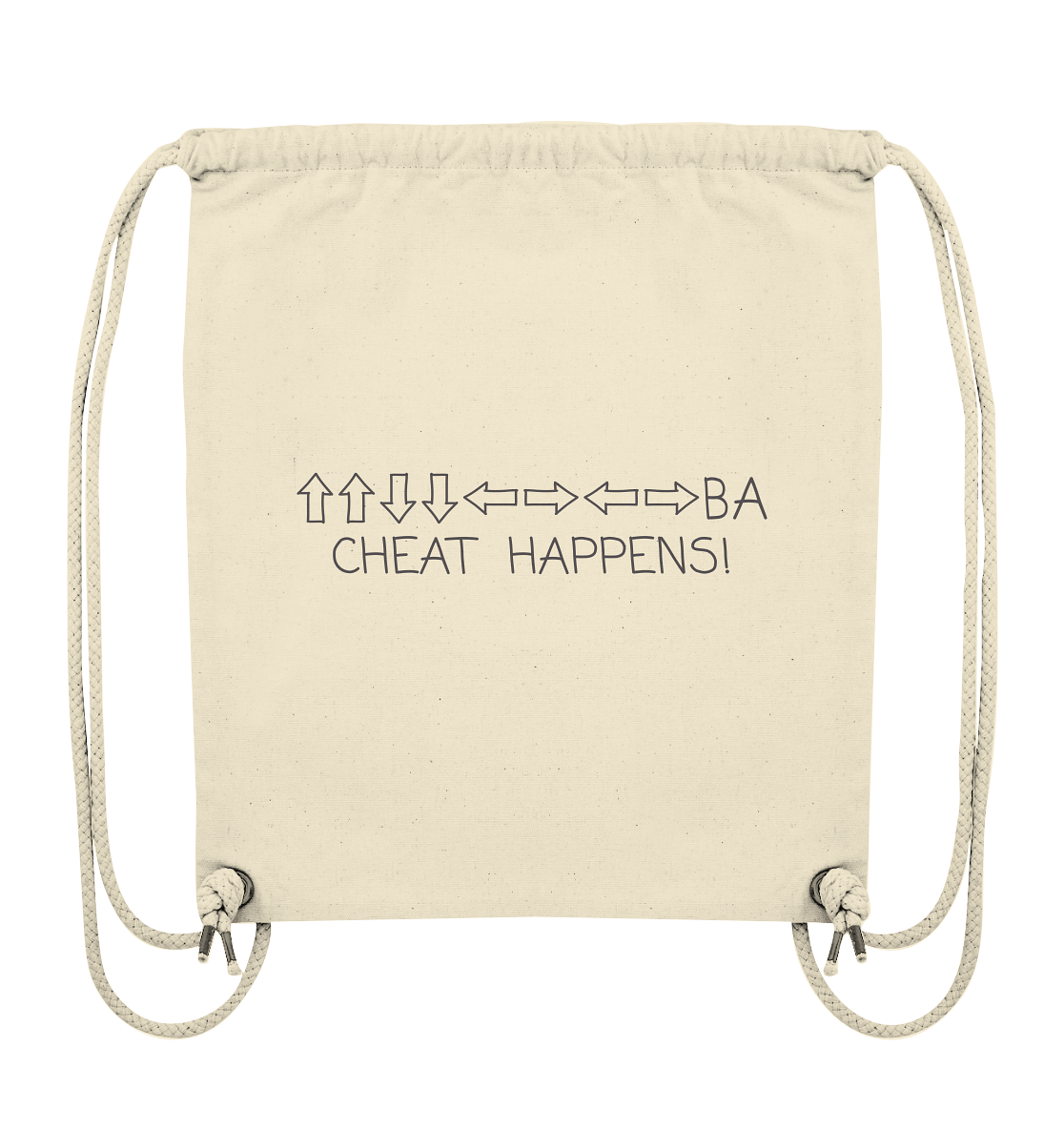 Trashball "Cheat Happens" - Organic Gym-Bag