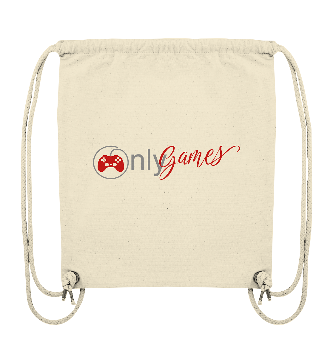 Trashball "Only Games" - Organic Gym-Bag