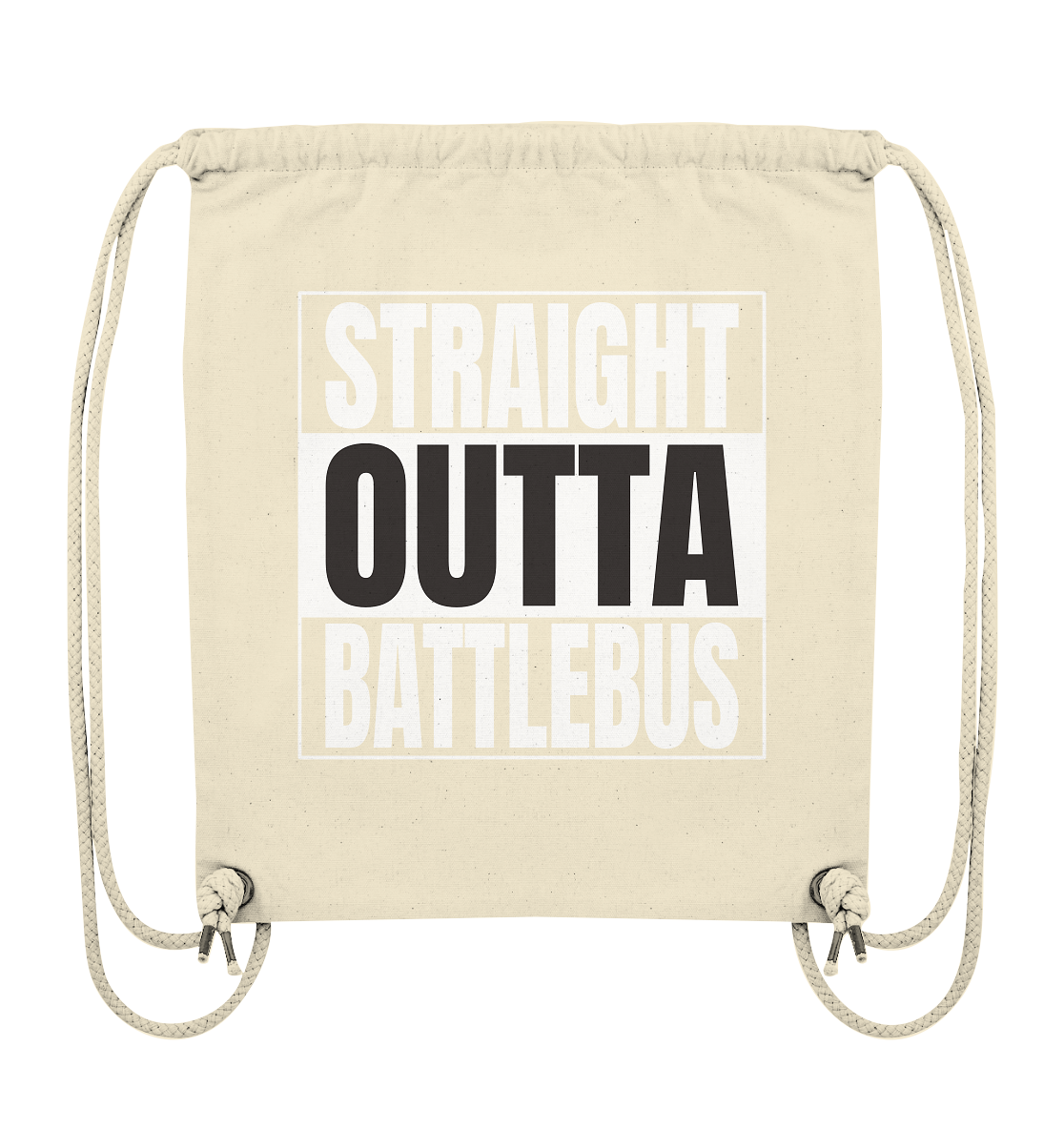 Trashball "Straight Outta Battlebus" - Organic Gym-Bag