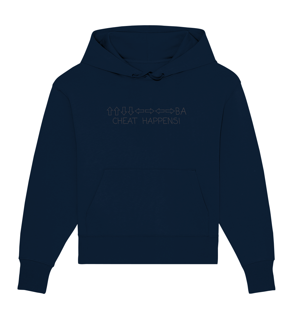 Trashball "Cheat Happens" - Organic Oversize Hoodie