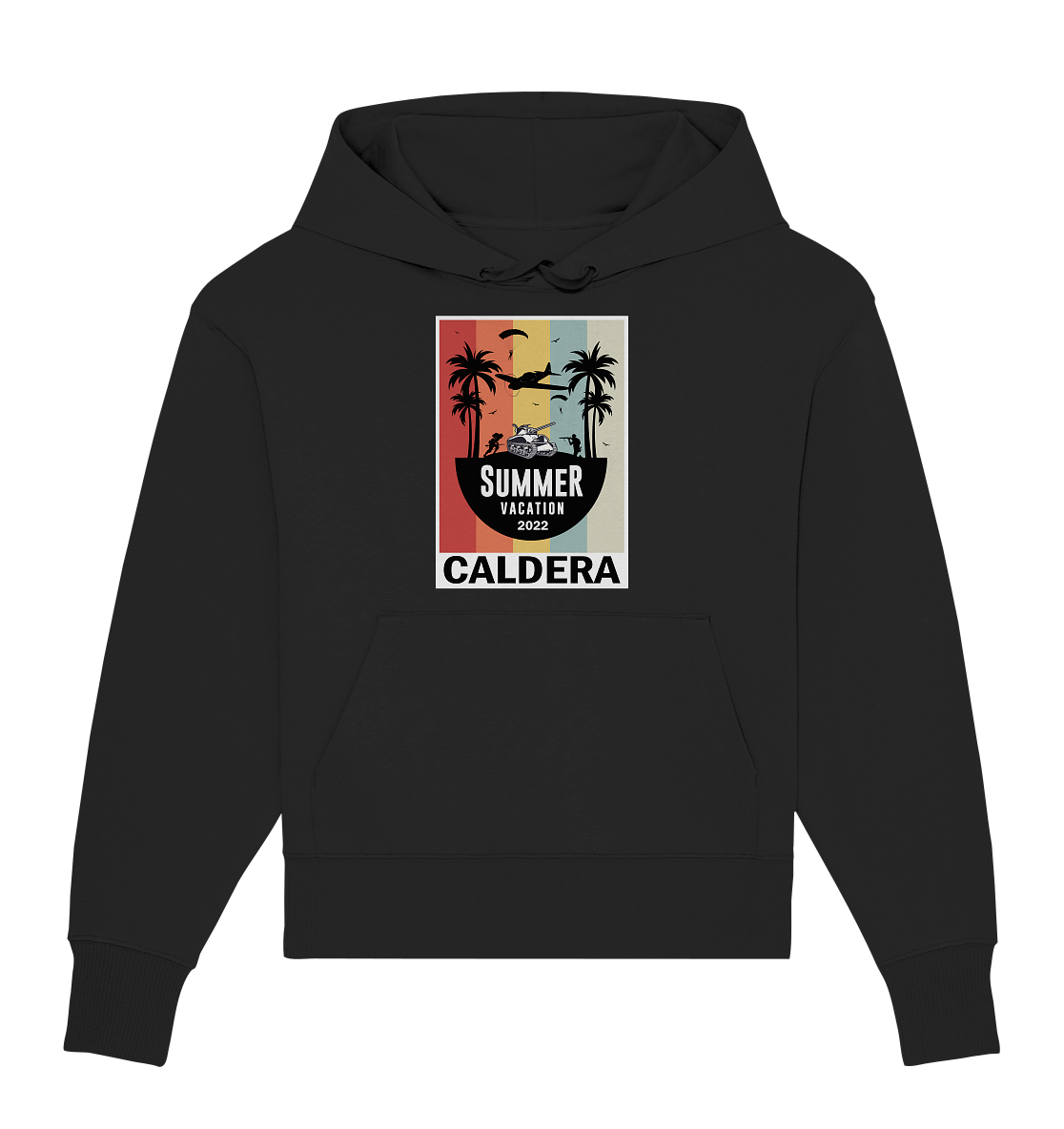 Trashball "Caldera" - Organic Oversize Hoodie