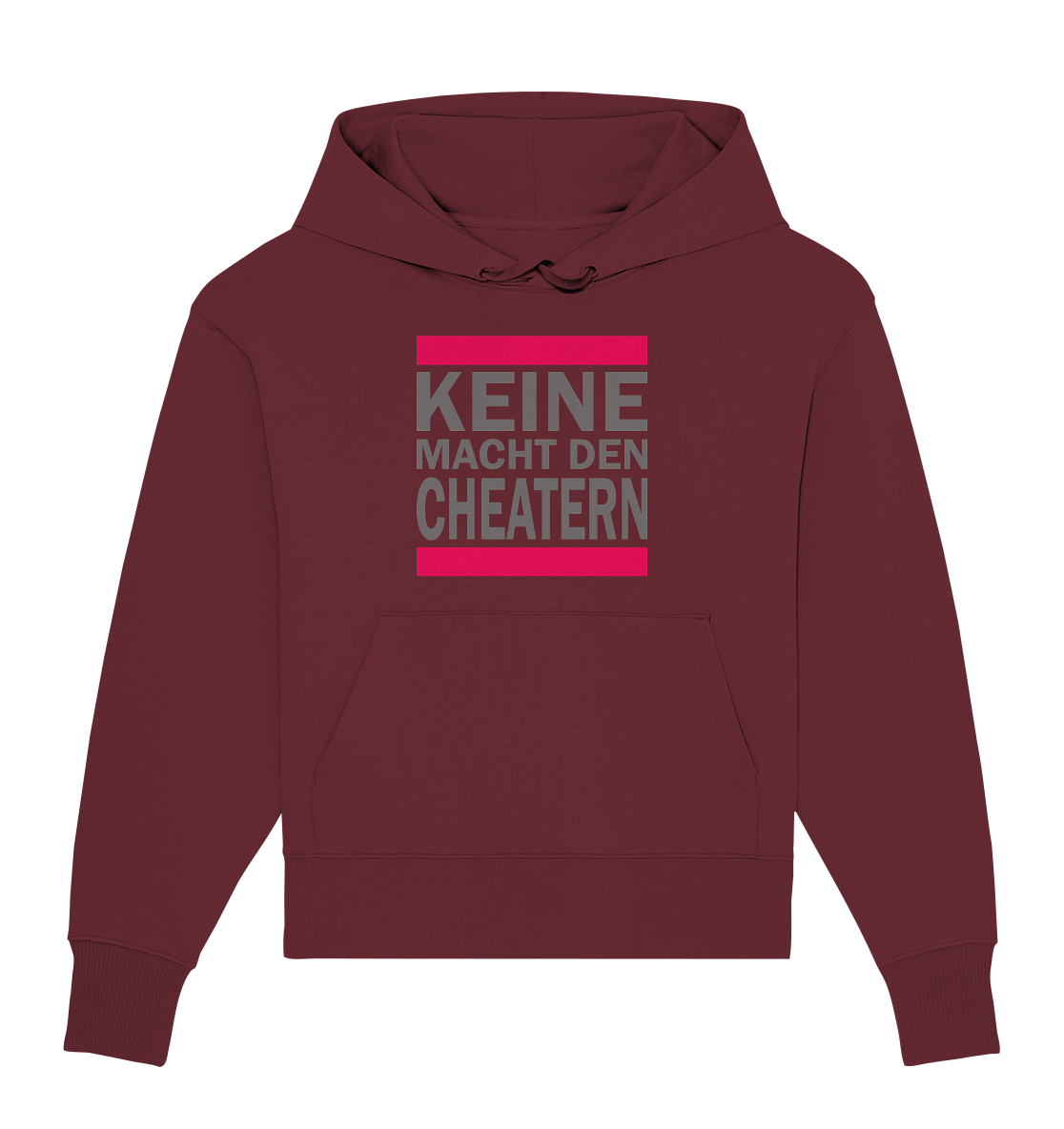 Trashball "Keine Macht den Cheatern" - Organic Oversize Hoodie
