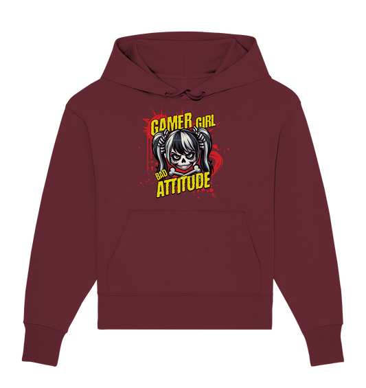 Trashball "Gamer Girl" - Organic Oversize Hoodie