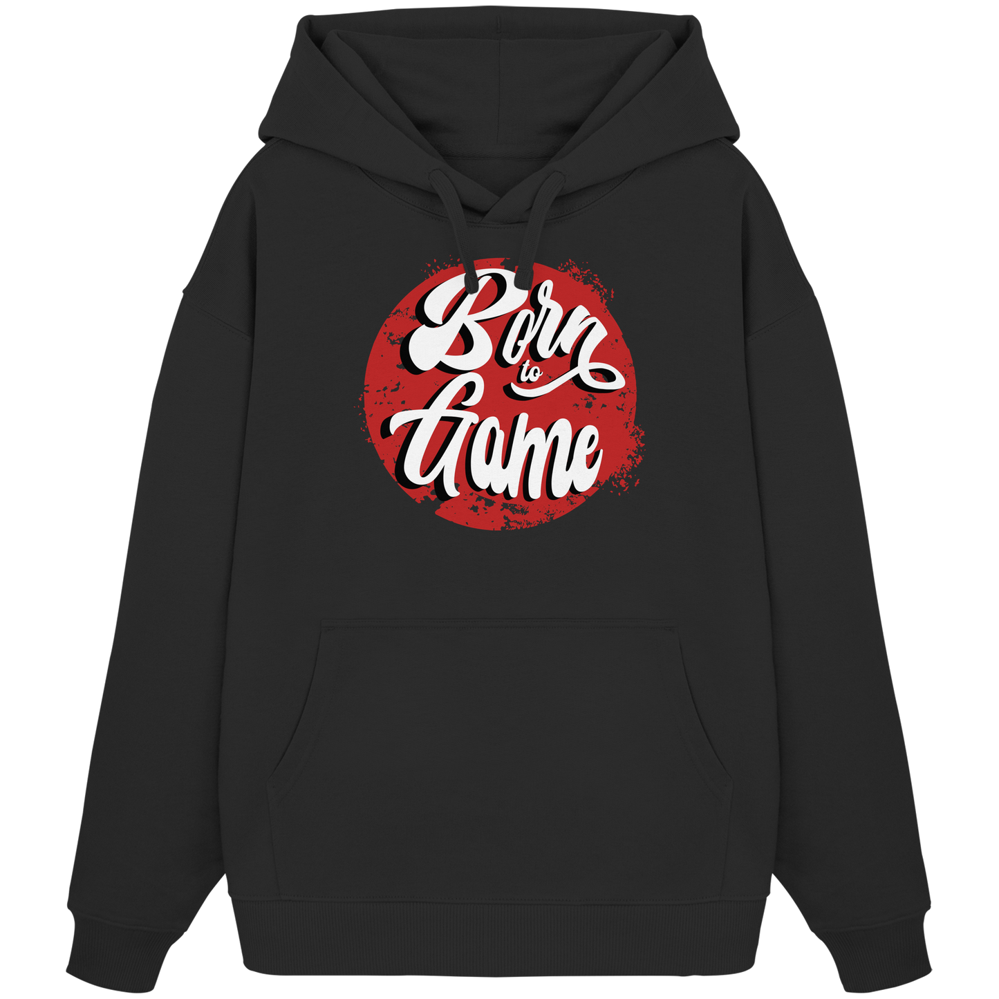 Trashball "Born to Game" - Organic Oversize Hoodie