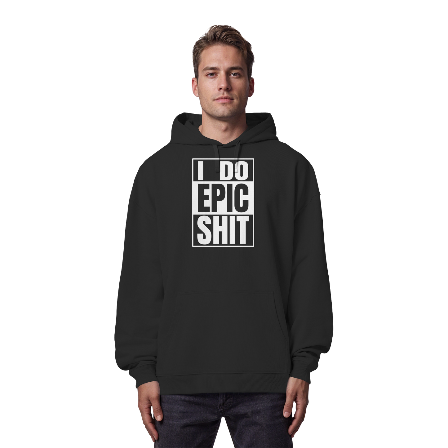 Trashball "Epic Sh*t" - Organic Oversize Hoodie
