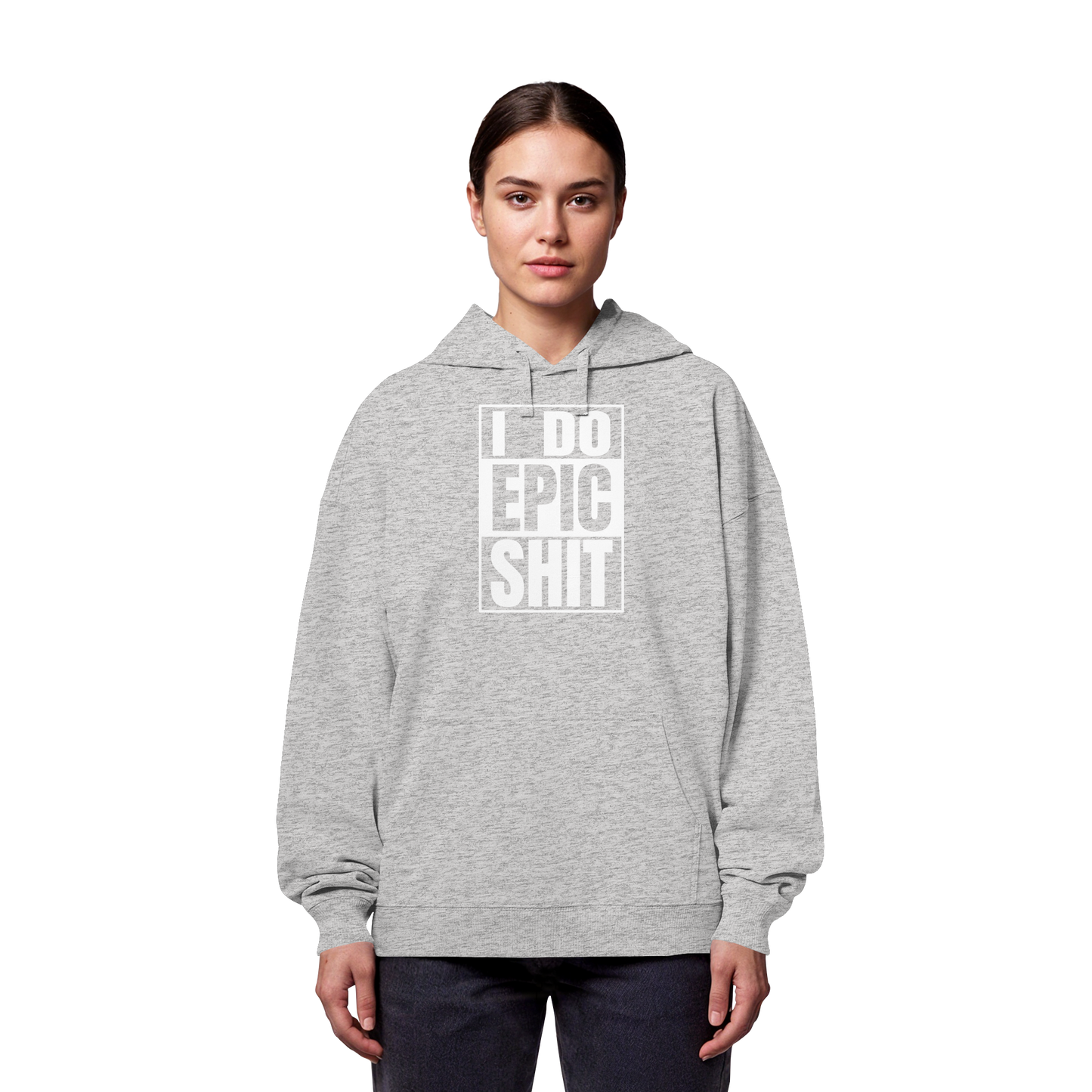 Trashball "Epic Sh*t" - Organic Oversize Hoodie