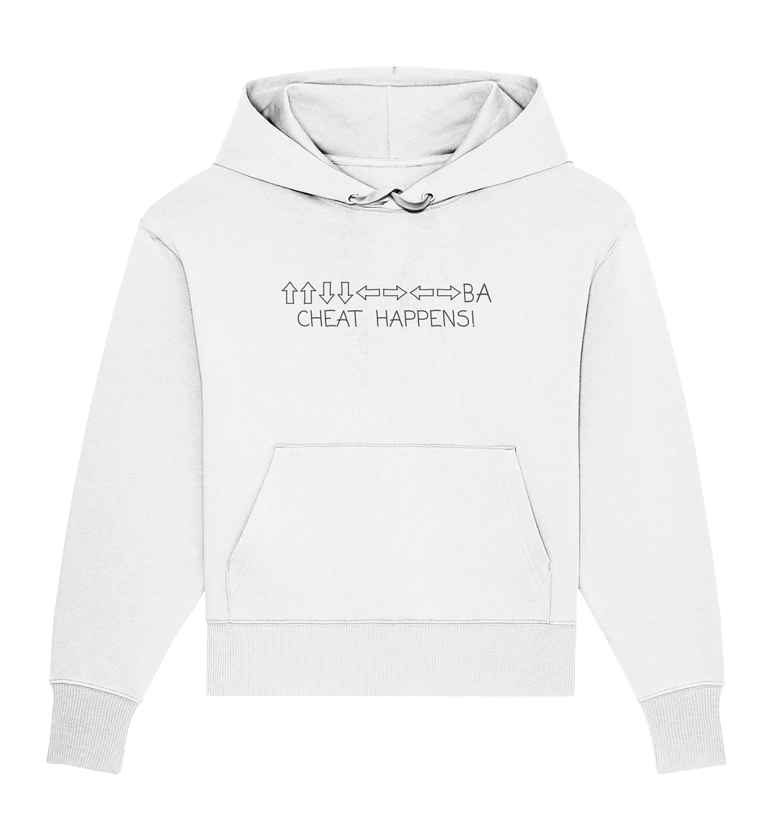 Trashball "Cheat Happens" - Organic Oversize Hoodie