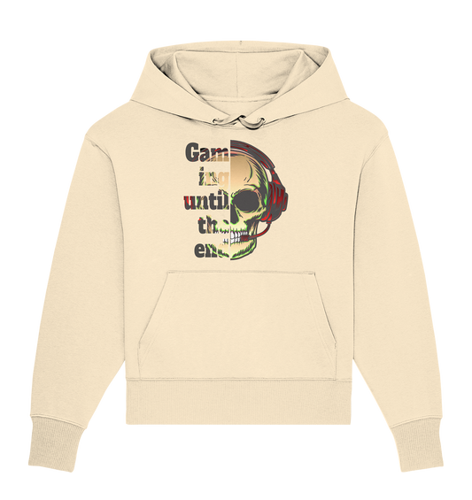 Trashball "Gaming until the end" - Organic Oversize Hoodie