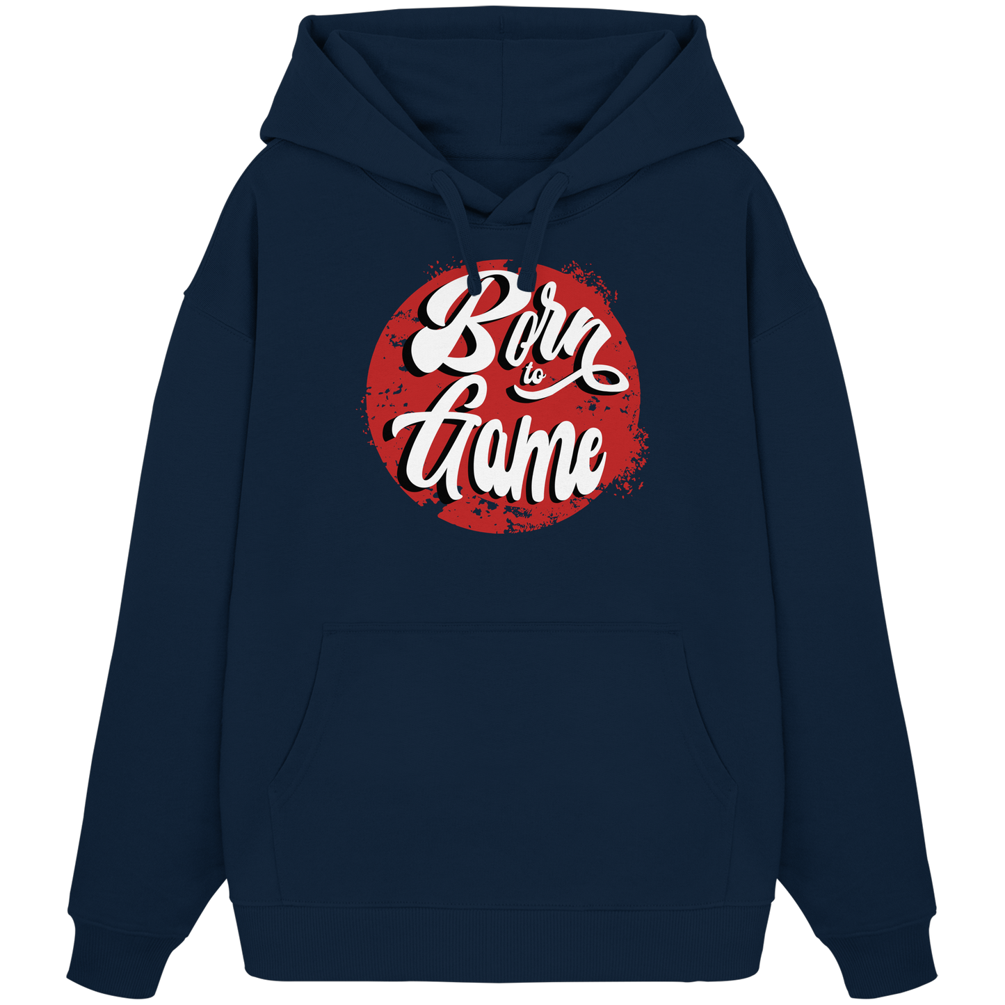 Trashball "Born to Game" - Organic Oversize Hoodie