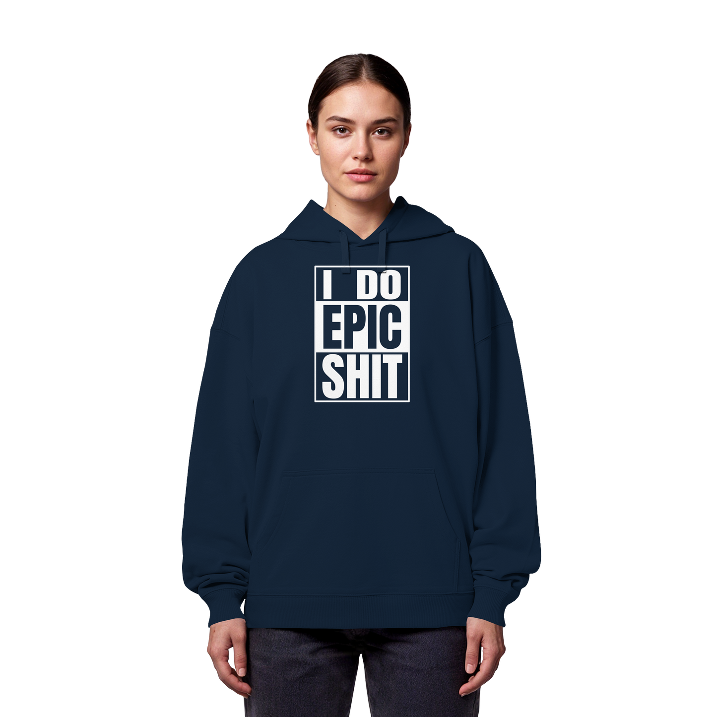 Trashball "Epic Sh*t" - Organic Oversize Hoodie